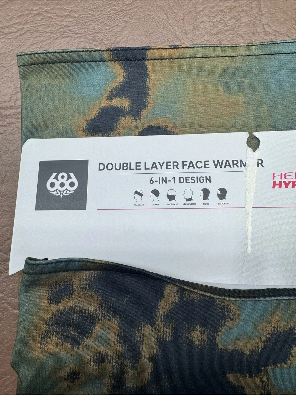 686 Double Layer Face Warmer 6-In-1 Design One Size Breen Nebula